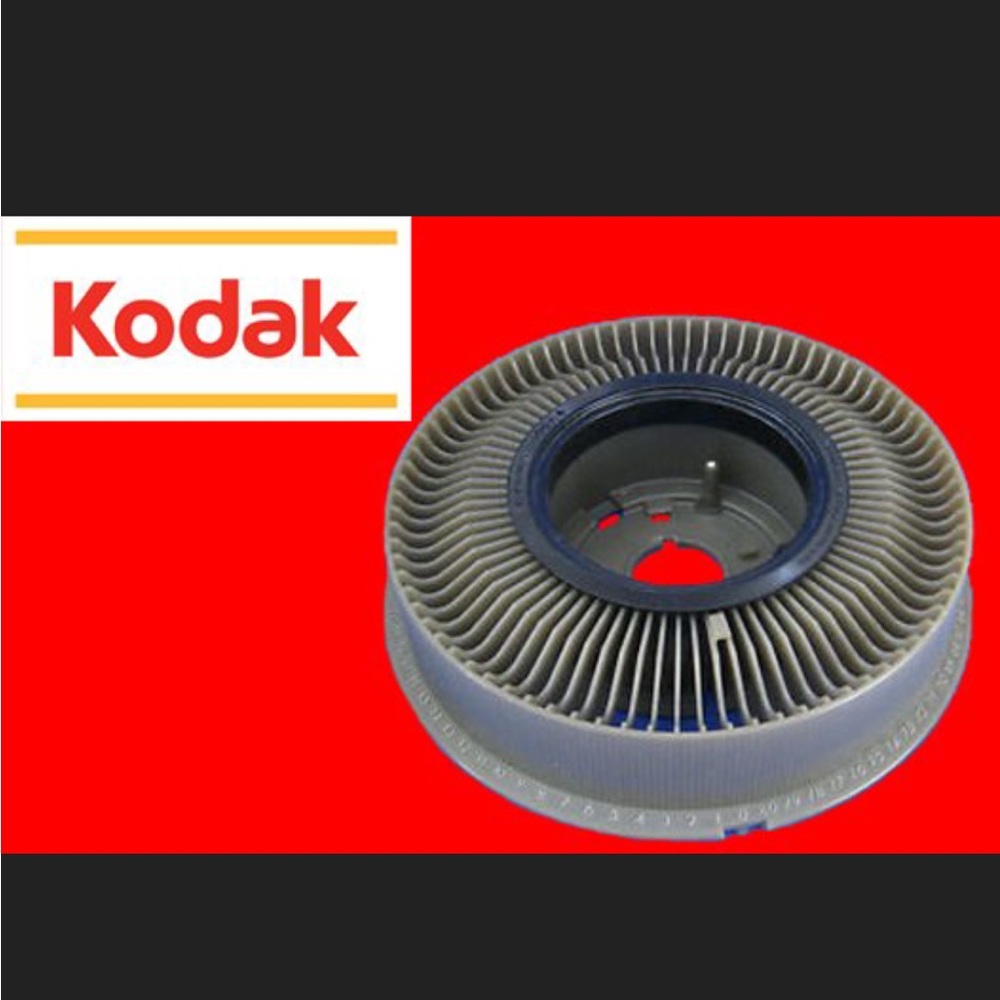 Kodak Carousel Transvue Universal 140 Slot Slide Tray Projector Box Instructions